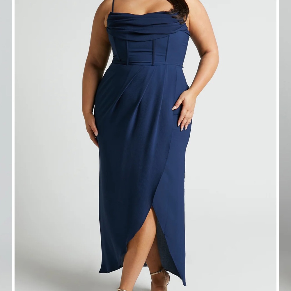 Showpo Navy Blue Dress